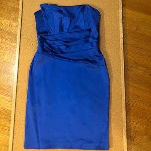 Cache Strapless Cocktail Dress